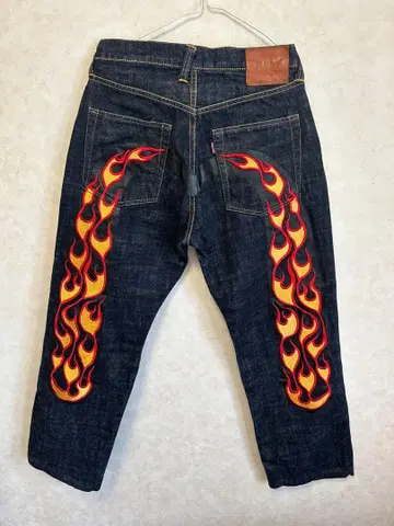 EVISU 에비수 청바지 파이어 빅 갈매기