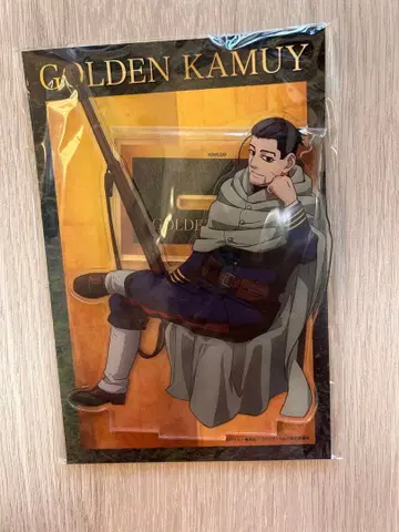 골든 카무이 오가타 햐쿠노스케 군인 브로마이드 패턴 빅 아크릴 스탠드