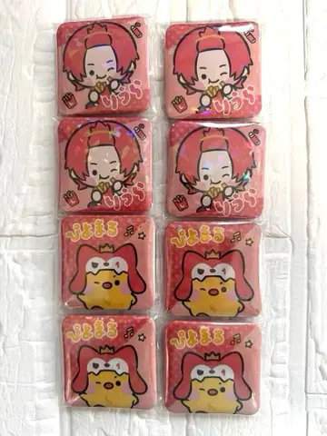 이레귤러즈 리우라 피요마루 minin LINE프렌즈 캔뱃지