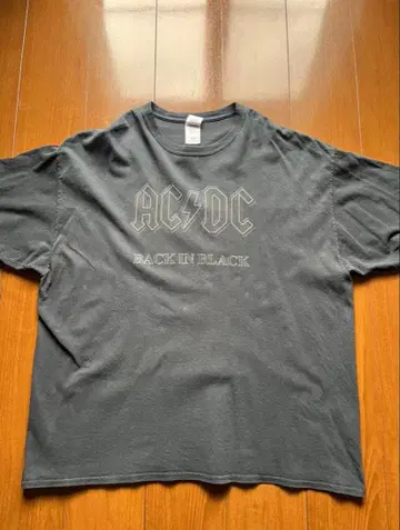 ACDC 빈티지 밴딩 티셔츠