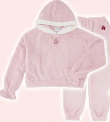 미사용 새상품 오쟈마녀 도레미 룸웨어 핑크