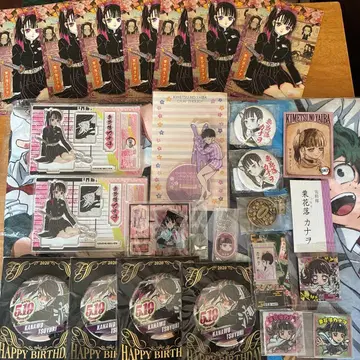 귀멸의 칼날 츠유리 카나오 굿즈 세트