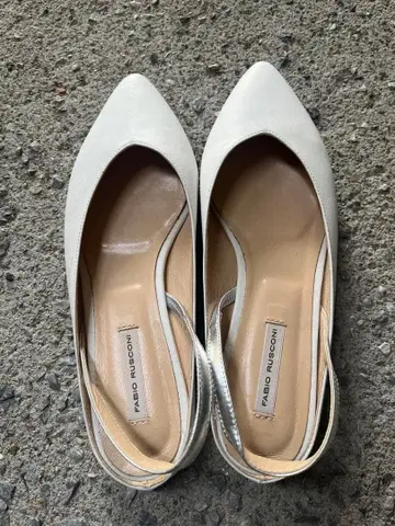 새상품급 파비오 루스코니 펌프스 플랫슈즈