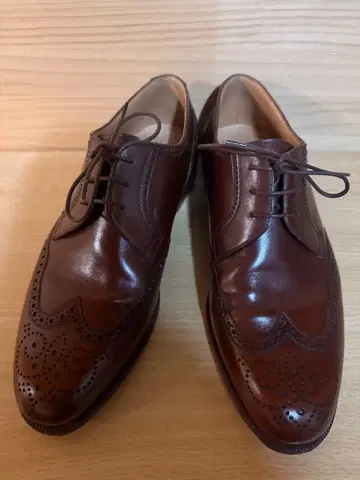 듀크 오브 요크 Duke mf York 이탈리아제 가죽 신발 브라운