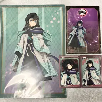 귀멸의 칼날 귀멸제 아크릴 스탠드 클리어 파일 랜덤 카드 토키토 무이치로