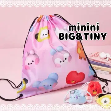 BT21 minini 빅& 타이니 스트링백 냅색