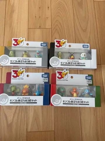 포켓몬 몬코레 30주년 4종 세트