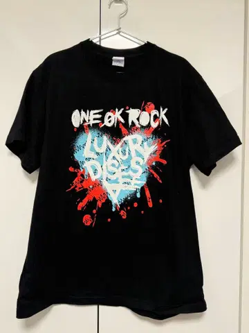 ONEOKROCK LUXURY DISEASE 하트 T셔츠 L 사이즈