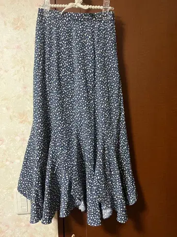 competito 에스카르고 머메이드 스커트 블루