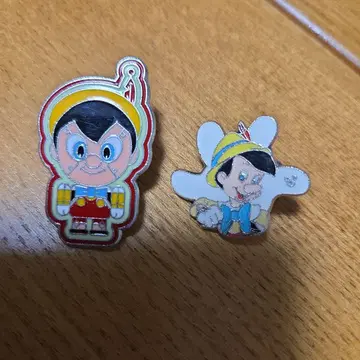 해외 디즈니 핀 배지 피노키오 세트 핀 트레이딩 핀 배지