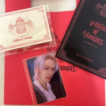 ENHYPEN House of Vampire 질투 니키 트레이딩 카드