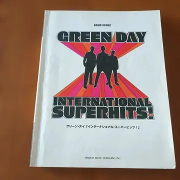 GREEN DAY 인터내셔널 슈퍼히트 밴드 스코어