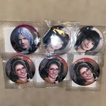 데빌 메이크라이 DMC5 CAPCOM 카푸 복권 캔뱃지 일괄 판매 단테