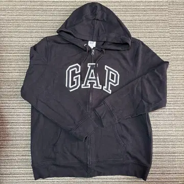 GAP 풀 집업 후드티 블랙 XL