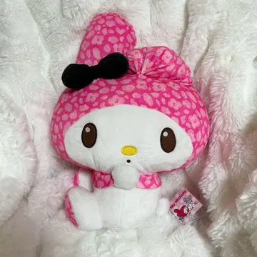 마이멜로 마이멜로디 BIG 봉제 인형 레오파드 핑크