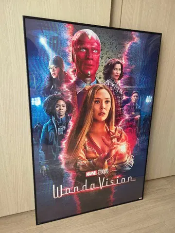 [ MARVEL ] 완다비전 포스터&알루미늄 프레임 포함
