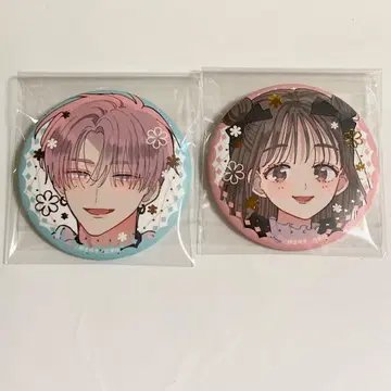 타몬군 지금 어느 쪽 캔뱃지 멜론북스 꽃과 꿈