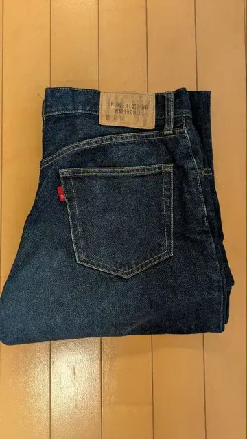 90s 올드 유니클로 루즈핏 5 포켓 데님 팬츠 청바지