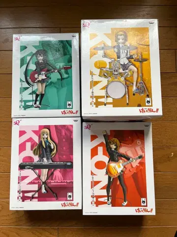 묶음 판매 케이온 피규어 4체 세트