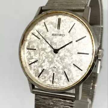 SEIKO 세이코 샤리오 수동 와인딩 시계 2220-0430 실버 다이얼