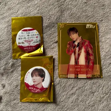 SHOW-WA 시오타 마사키 캔뱃지