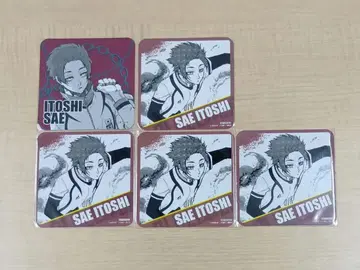 블루 록 이토시 사에 프린세스 카페 코스터 5매