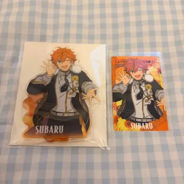 앙스타 스타포니 아크릴 스탠드 카드 아케호시 스바루