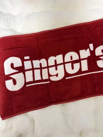 싱어즈 하이 타월 버건디