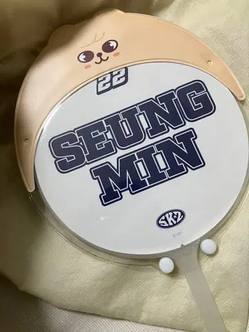 스키즈 서울콘 미니 부채 커버 세트 승민 퍼핌