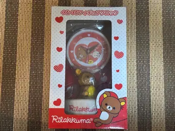 빙글빙글 피규어 시계 리락쿠마 미사용품 오르골 레어!