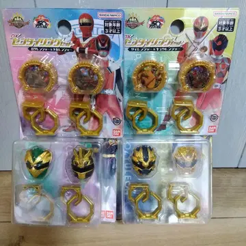 DX 센타이 링 세트 이글, 유니콘, 레온, 티라노 외