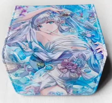 유희왕 인조 가죽 데크 케이스 카드 케이스 원신 카미사토 아야카