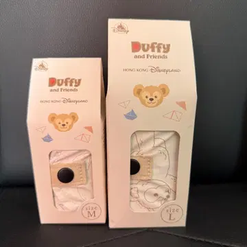 홍콩 디즈니 더피 앤 프렌즈 슈팟 M 사이즈 L 사이즈