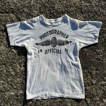 70s 카 클럽 T셔츠 리얼 맥코이 샘플링