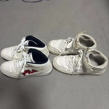 FILA 스니커즈 하이컷 26.5 27