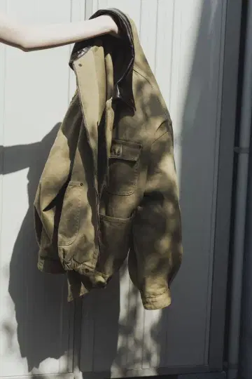 ssstein SULFUR DYED TWILL VINTAGE JACKET