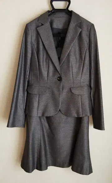 아오야마 양복 세레모니 수트 스커트 세트 그레이