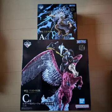 [미개봉] 원피스 제일복권 피규어 A상 루피 C상 피에르 & 간 폴