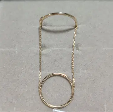 코코슈링크 독특한 디자인의 체인 반지 K10