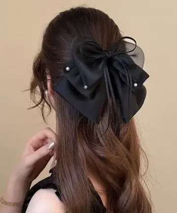 miniministore 빅 리본 헤어 클립