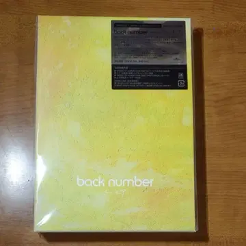 초회반 A back number CD+Blu-ray 유머