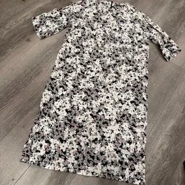 새상품급 마리메꼬 marimekko 원피스 34 꽃무늬 미니 꽃무늬