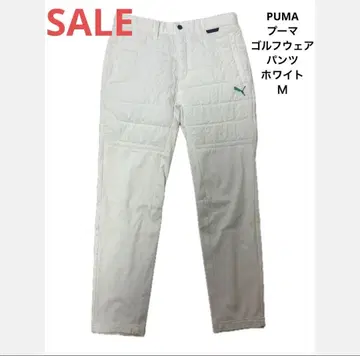 선착순 PUMA 푸마 골프 의류 팬츠 화이트 M