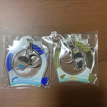 명탐정 코난 코난 진 흔들흔들 아크릴 키링 축제의 천공도시 수족관