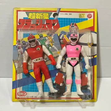 플래시맨 소프트 비닐 미개봉 레어