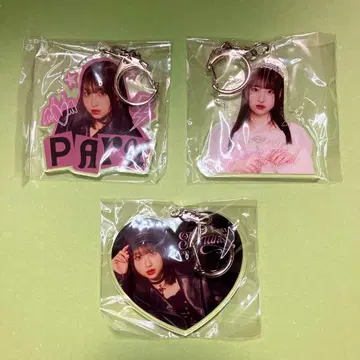 새상품 미개봉 큐티 스트릿 사쿠라바 하루카 생일 축하 아크릴 키링