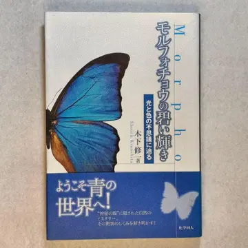 모르포 나비의 푸른 빛: 빛과 색의 신비에 다가가다 키노시타 슈이치