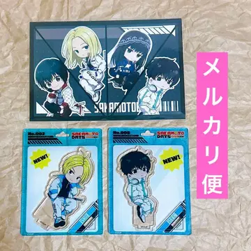 사카모토 데이즈 아크릴 스탠드 다운 코디 아사쿠라 신 세바 나츠키