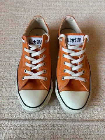 US 90s Converse All Star 로우컷 오렌지