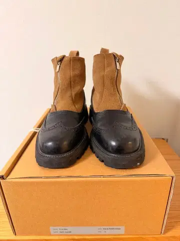 [ 핸더 스킴 Hender Scheme ] 부츠 epic suede